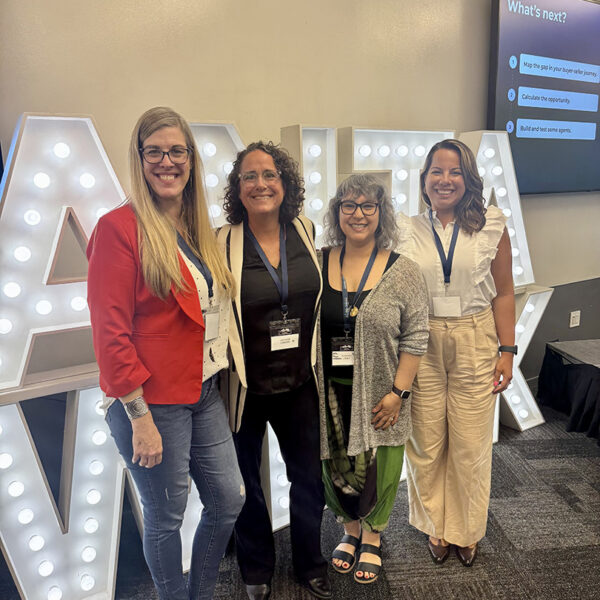 The Know members at a professional conference